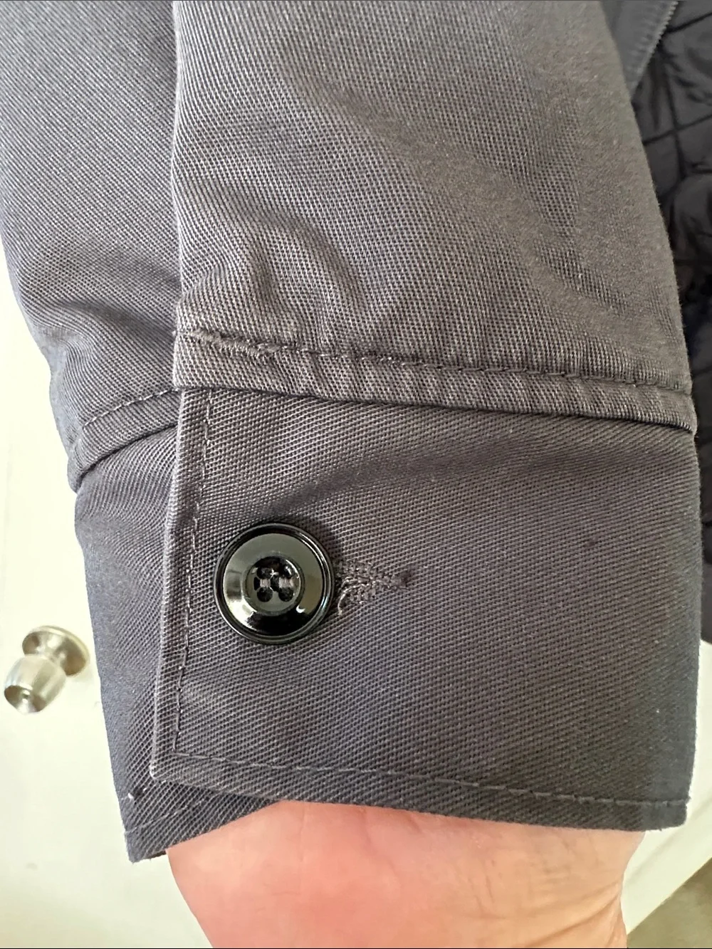 Dickies Men's Charcoal Zip-Front Bomber Jacket - Picture 11 of 12